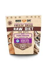 Boss Dog Freeze-Dried Raw Pork Diet for Cats, 9 oz.