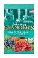 Evanger's Meat Lover's Medley Rabbit Flavor Dry Cat Food, 4.4 lbs.