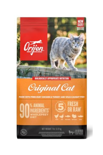 Orijen Original Chicken, Turkey & Fish Dry Cat Food, 7 lbs.