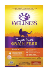 Wellness Complete Health Grain-Free Indoor Deboned Chicken Dry Cat Food, 11.5 lbs.