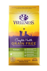 Wellness Complete Health Grain-Free Chicken & Chicken Recipe Dry Kitten Food, 5.5 lbs.
