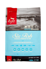 Orijen Six Fish Dry Cat Food, 12 lbs.