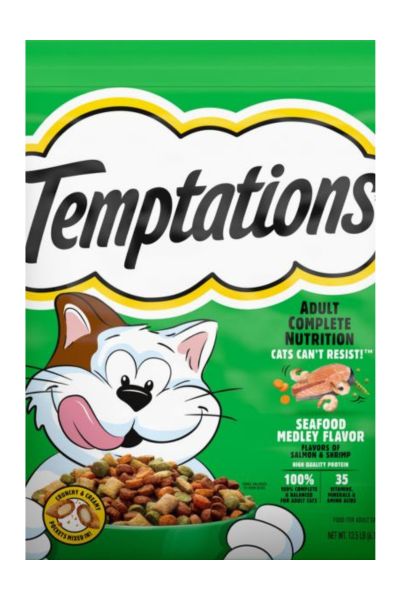 Temptations Seafood Medley Cat Food, 13.5 lbs.