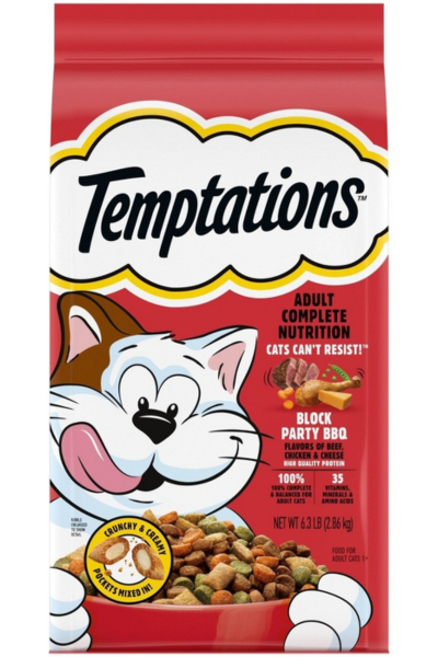 Temptations Dry Cat Food, 6.3 lbs.