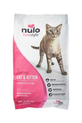 Nulo FreeStyle Chicken & Cod Grain-Free Dry Cat & Kitten Food, 12 lbs.