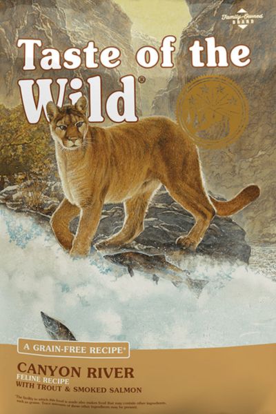 Taste of the Wild Canyon River Trout & Salmon Dry Cat Food, 14 lbs.