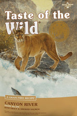 Taste of the Wild Canyon River Trout & Salmon Dry Cat Food, 14 lbs.