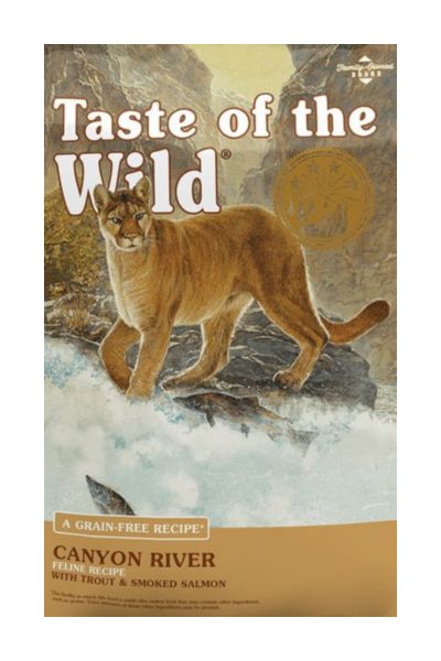 Taste of the Wild Canyon River Trout & Salmon Dry Cat Food, 14 lbs.