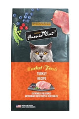 Fussie Cat Market Fresh Turkey Recipe Grain-Free Dry Cat Food, 10 lbs.