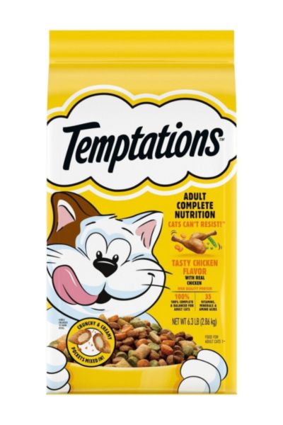 Temptations Tasty Chicken Cat Food, 3.1 lbs.