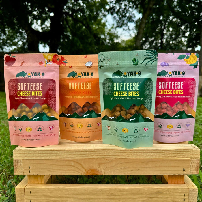Yak9 Chews Softeese Cheese Bites for Dogs