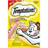 Temptations Creamy Puree Cat Treats, Salmon Chicken, 6.7 oz