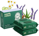Earth Rated Unscented Dog Grooming Wipes, 100 Count